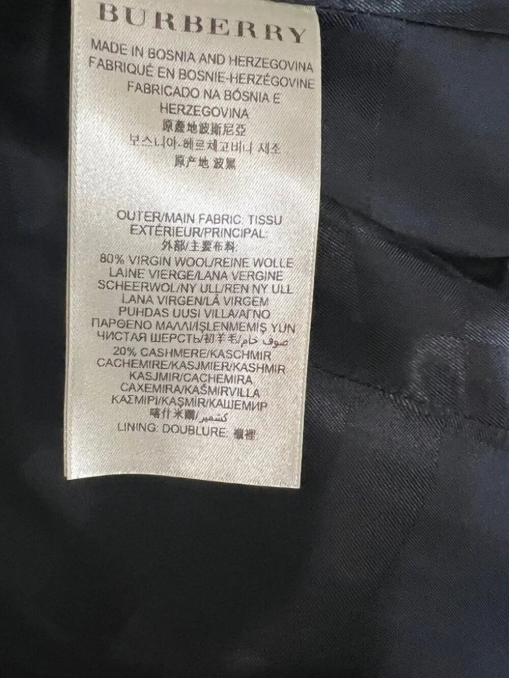 Burberry Harbourne Wool-Cashmere Trench Coat - Picture 4 of 9
